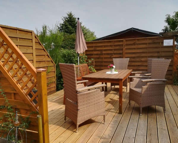 Terrasse mit Grill