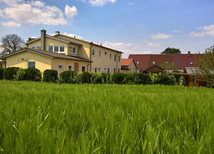 mitten im Grünen